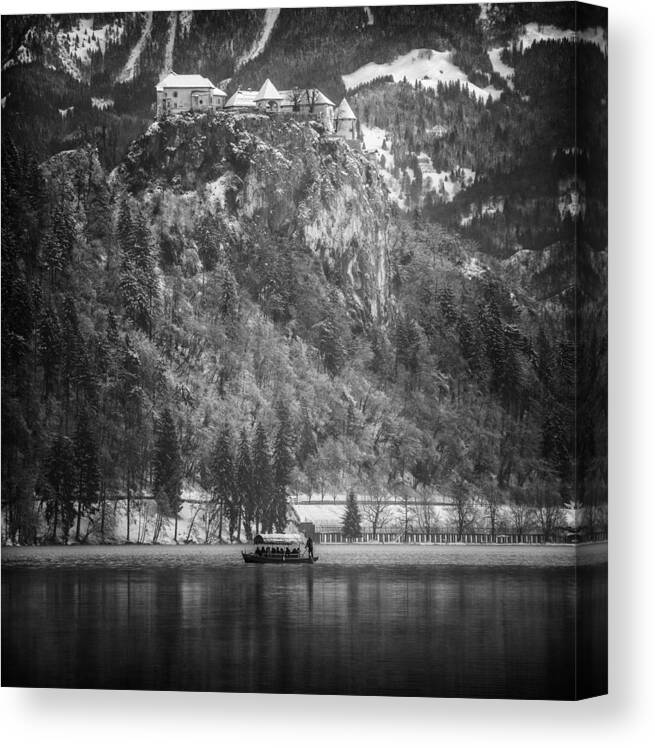 Adventure Canvas Print featuring the photograph To The Island by Ales Krivec