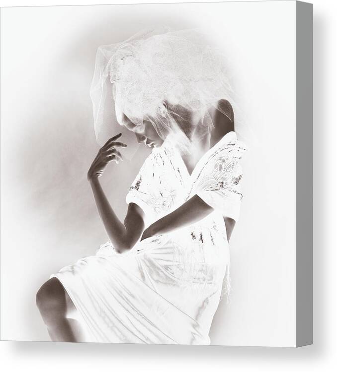  Canvas Print featuring the photograph Transparency IIi by Miriana