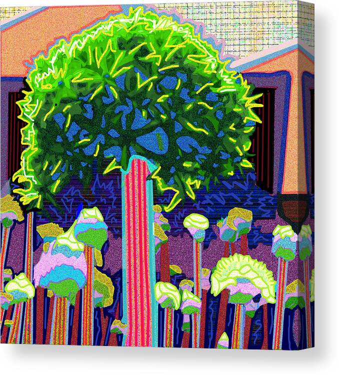 Atlanta Canvas Print featuring the digital art Urban Growth by Rod Whyte