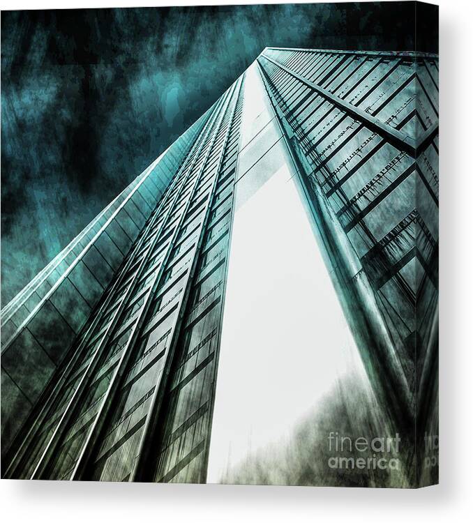 American Canvas Print featuring the photograph Urban Grunge Collection Set - 09 by Az Jackson