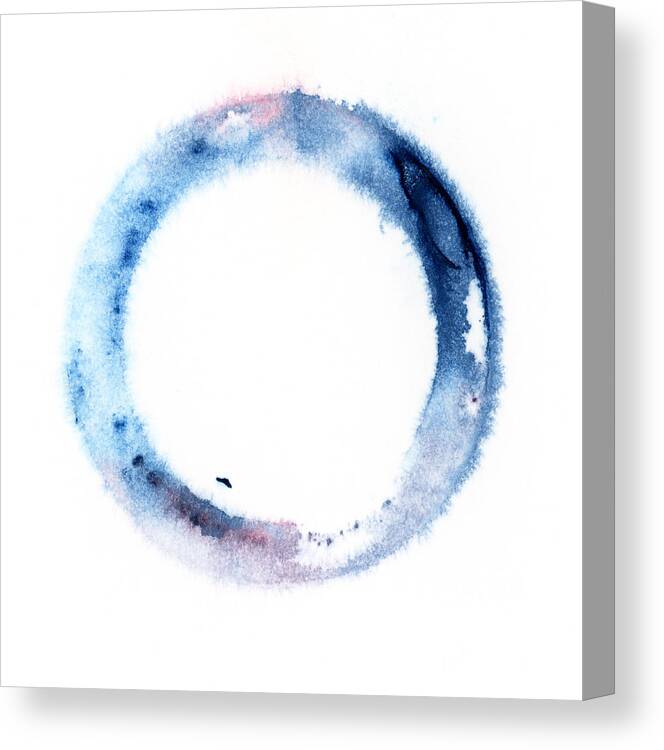 Watercolor Painting Canvas Print featuring the photograph Watercolor Ring by Alenchi