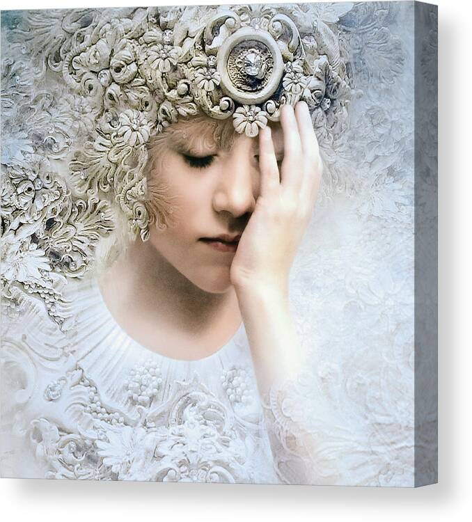 Winter Canvas Print featuring the photograph Winter Dreams by Arisa