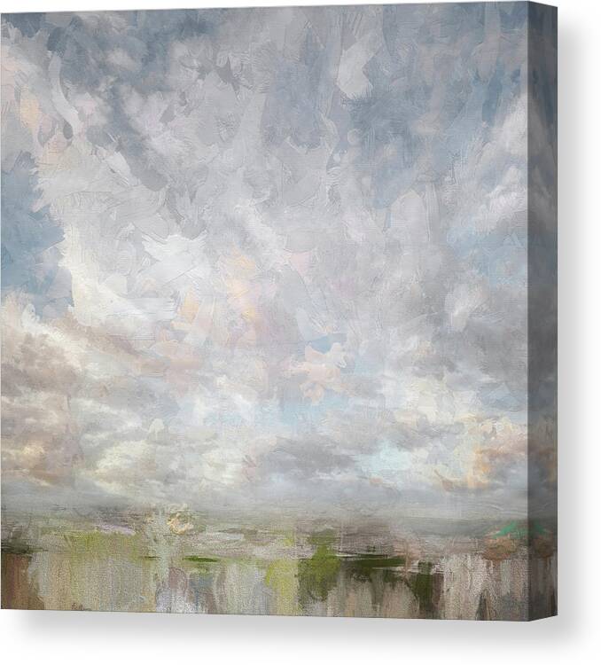 Sea Canvas Print featuring the photograph Big Sky on the Basin by Karen Lynch