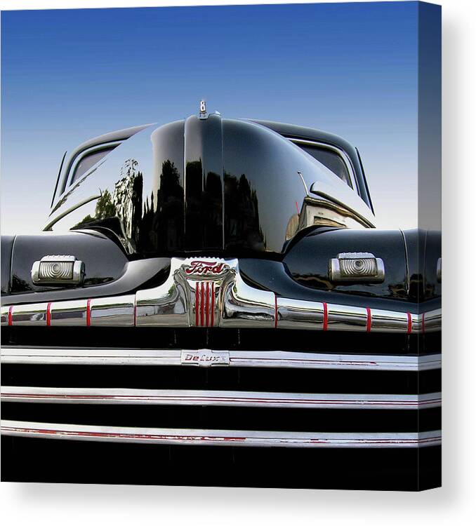 Car Canvas Print featuring the photograph Ford by George Pennington