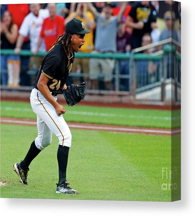 Second Inning Canvas Print featuring the photograph Chris Archer by Justin K. Aller