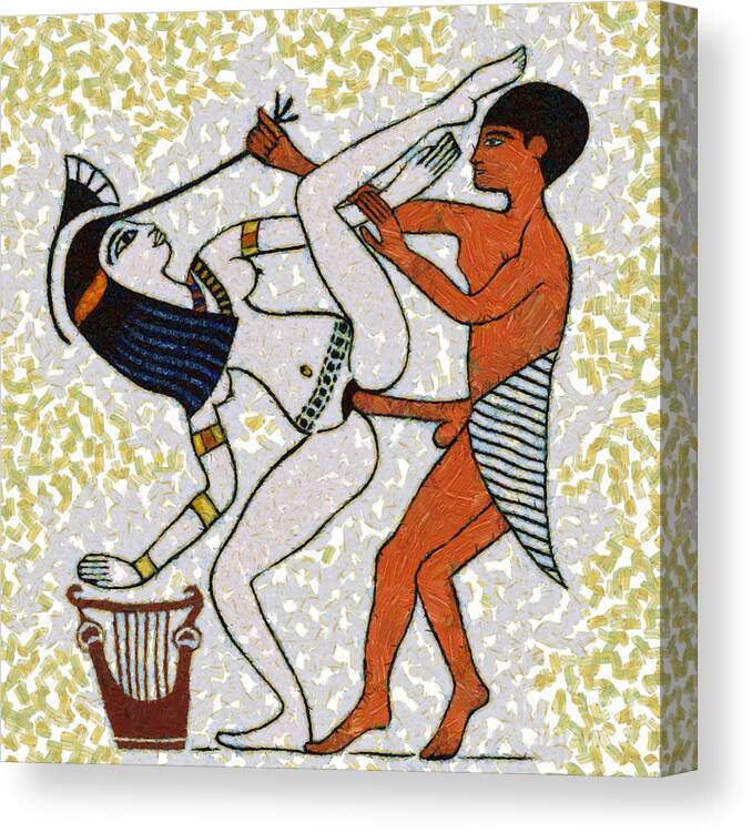 Erotic Art of Ancient Egypt Canvas Print / Canvas Art by Michal Boubin -  Fine Art America