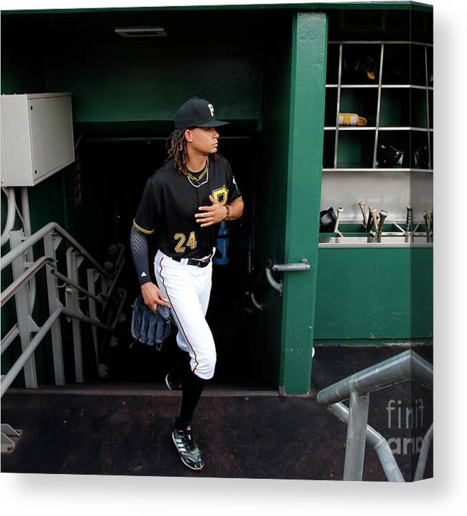 People Canvas Print featuring the photograph Chris Archer by Justin K. Aller