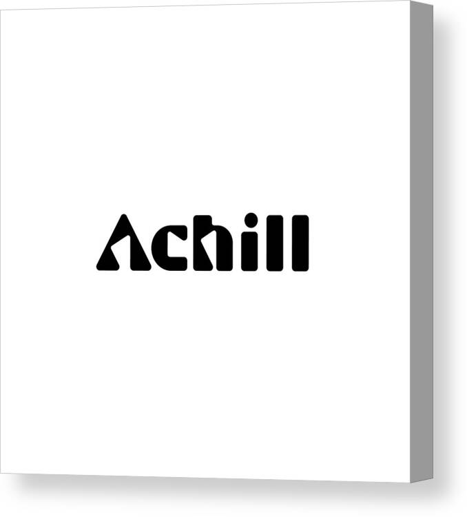 Achill Canvas Print featuring the digital art Achill by TintoDesigns