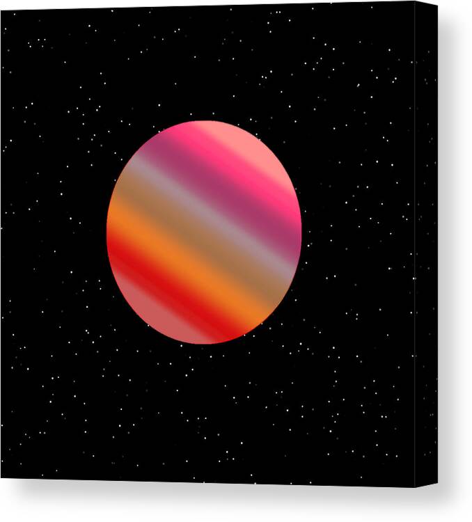 The Entranceway Canvas Print featuring the digital art Another World by Ronald Mills