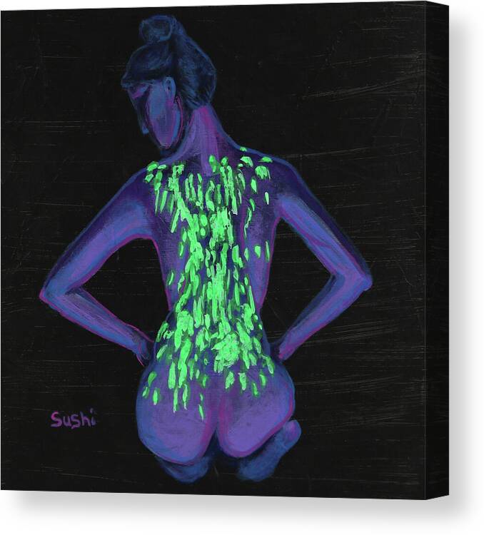 Blacklight and Wax Study 3 Canvas Print / Canvas Art by Sushi Erotic -  Pixels Canvas Prints