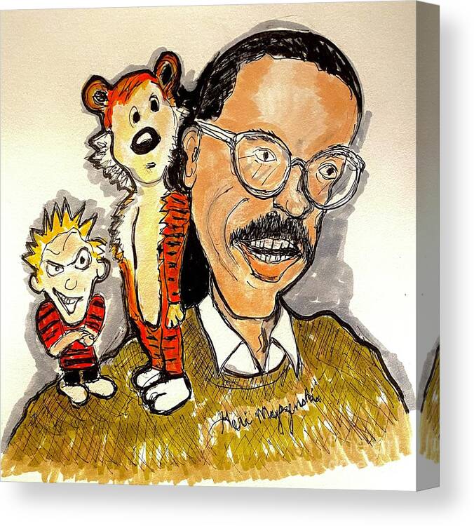 Calvin and Hobbes Bill / Canvas Art by Geraldine