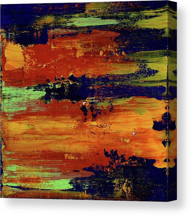 Abstract Canvas Print featuring the painting Change of Pace 1 by Angela Bushman