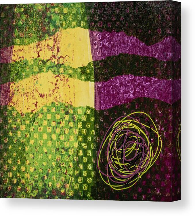 Aged Canvas Print featuring the mixed media Design 24 by Joye Ardyn Durham