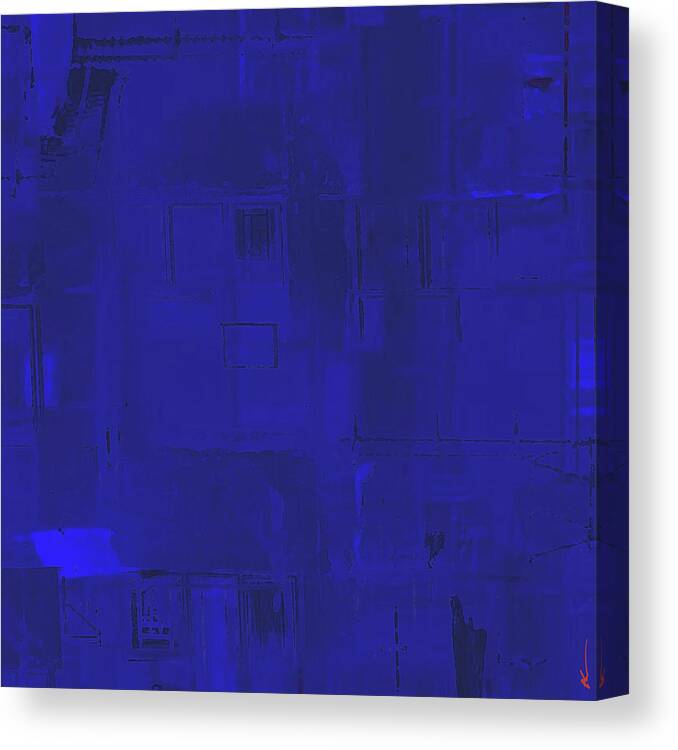 Abstract Canvas Print featuring the digital art Doors - Part 8 by Ken Walker