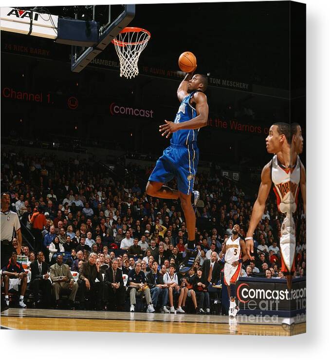 Nba Pro Basketball Canvas Print featuring the photograph Dwight Howard by Rocky Widner