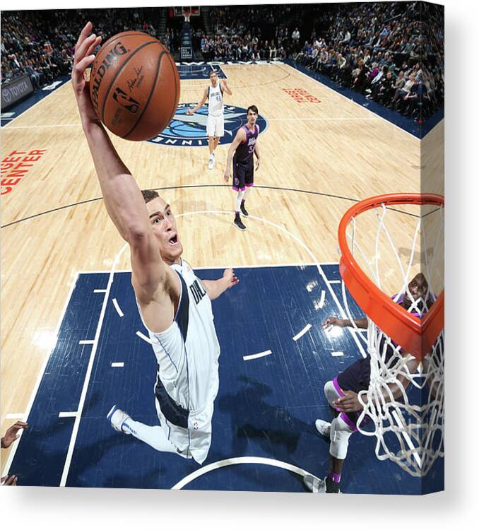 Dwight Powell Canvas Print featuring the photograph Dwight Powell by David Sherman