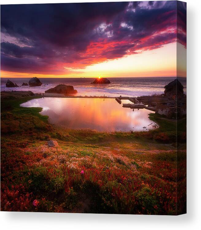  Canvas Print featuring the photograph Fairy Land by Louis Raphael