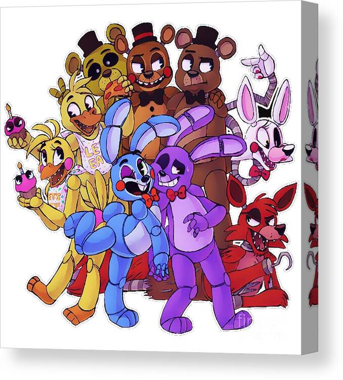  POSTER STOP ONLINE Five Nights at Freddy's - Gaming  Poster/Print (All Characters - Ultimate Group) (Size 24 x 36): Posters &  Prints