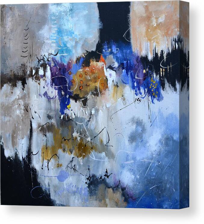 Abstract Canvas Print featuring the painting Healing concoction by Pol Ledent