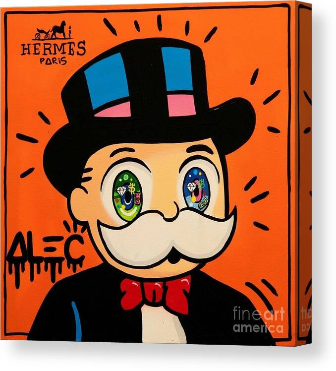 Alec Monopolys Luxury Brands HD Wall Art Canvas Poster Print