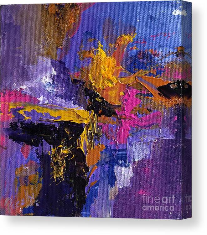 Gift Canvas Print featuring the painting Hope 3 by Preethi Mathialagan