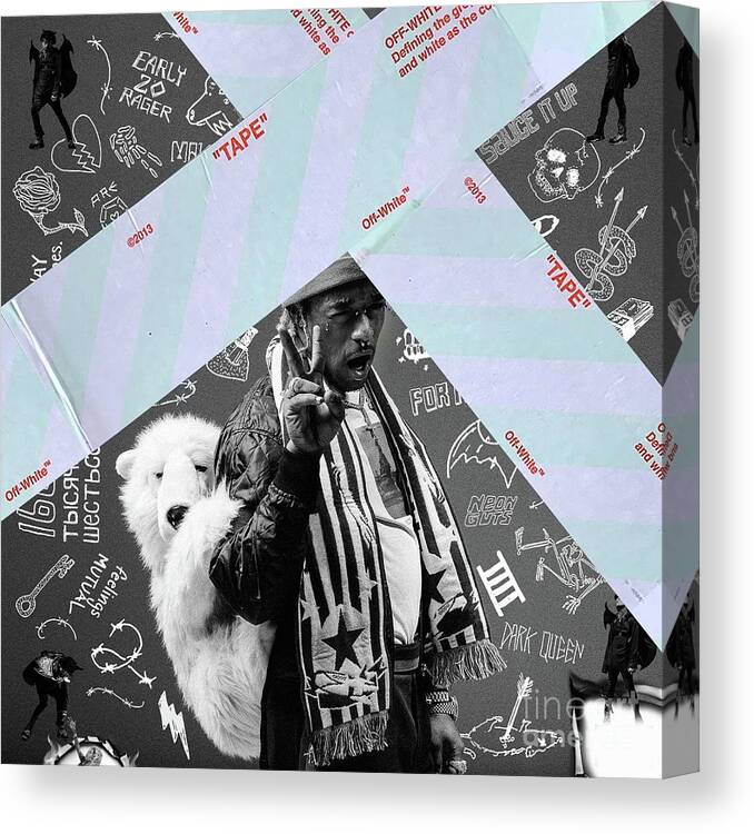 Lil Uzi Vert Luv Is Rage Music Album Rap Cover Poster 12x12 24x24"