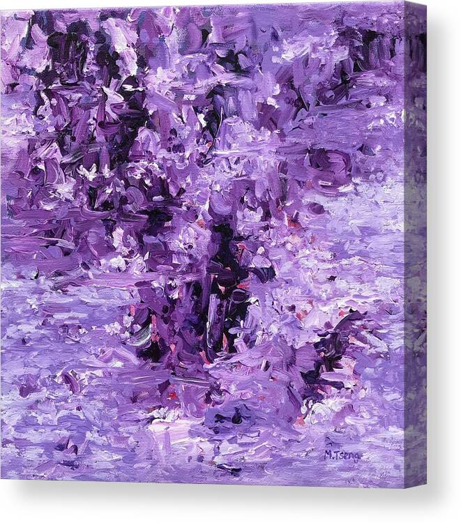 Mirage Canvas Print featuring the painting Mirage #7 by Milly Tseng