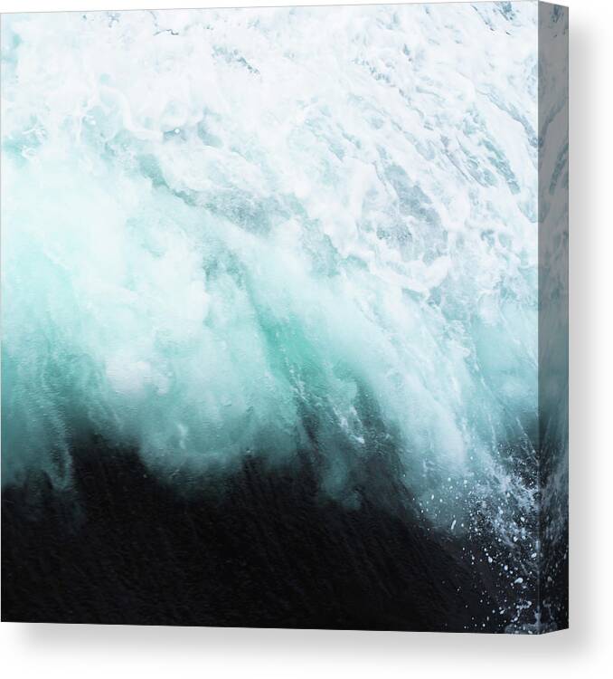 Ocean Canvas Print featuring the photograph Ocean Spray by Cassia Beck