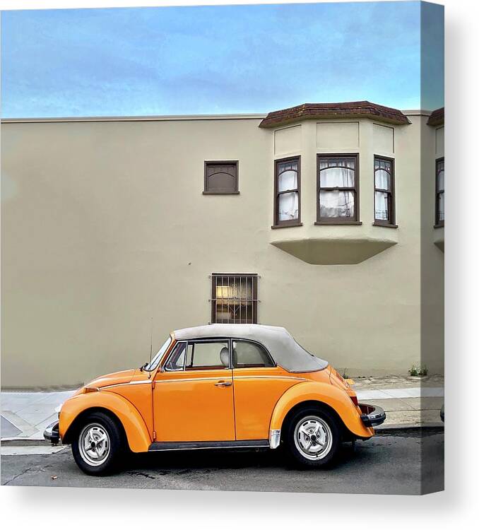  Canvas Print featuring the photograph Orange Bug by Julie Gebhardt
