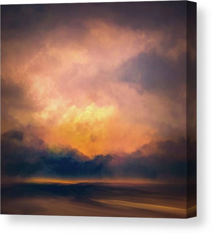 Lc Bailey Canvas Print featuring the mixed media Shades of Shadow by Lonnie Christopher