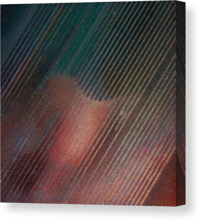 Abstract Canvas Print featuring the photograph Sonic Abstract by Ches Black