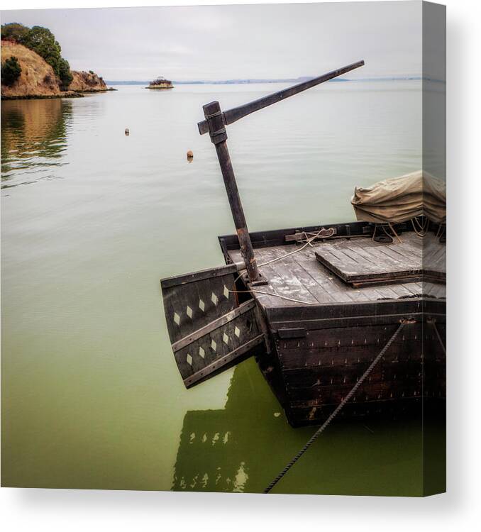 Stern Canvas Print featuring the photograph Stern of Grace Quan by Donald Kinney