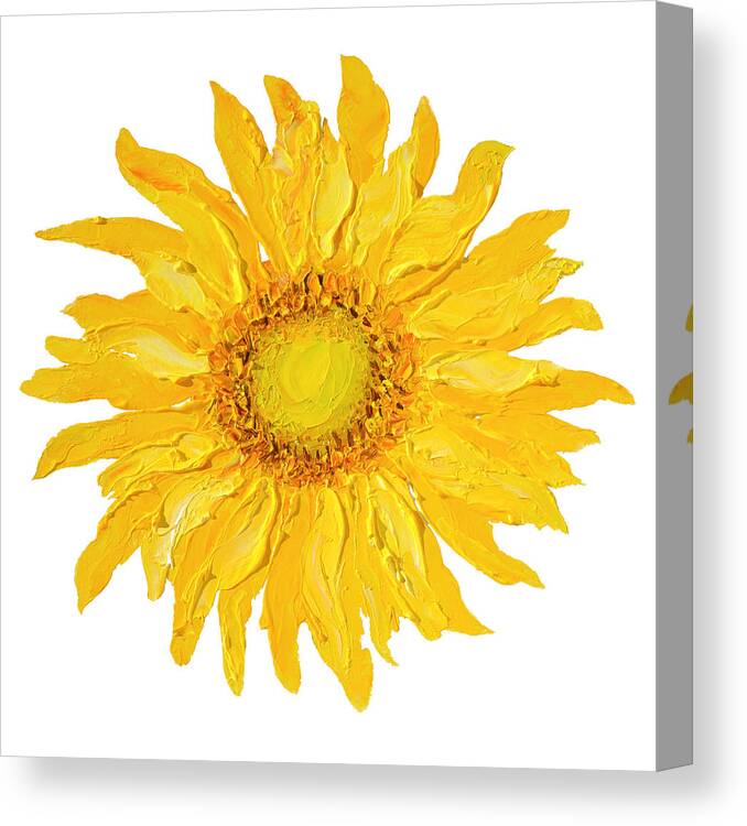 Sunflower Canvas Print featuring the painting Sweet Sunshine by Jan Matson