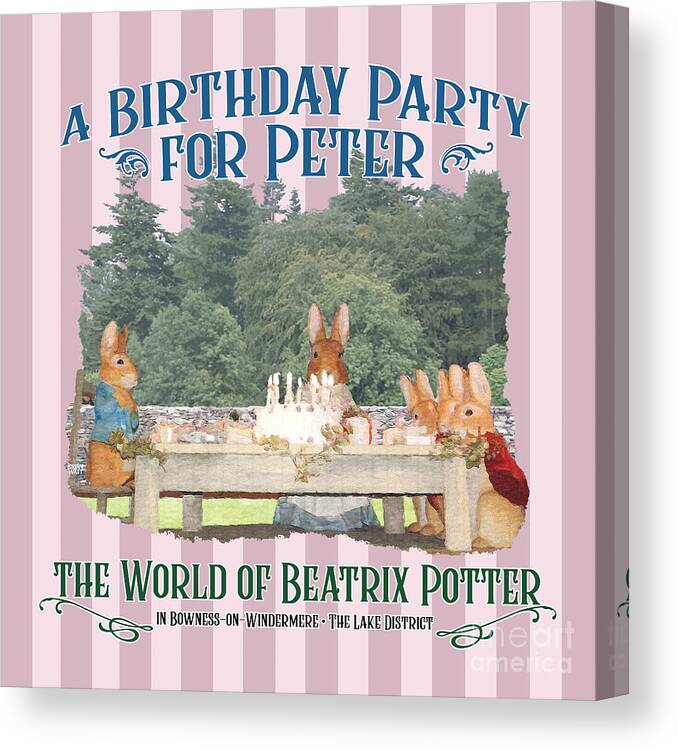 Beatrix Potter Canvas Print featuring the photograph The World of Beatrix Potter by Brian Watt