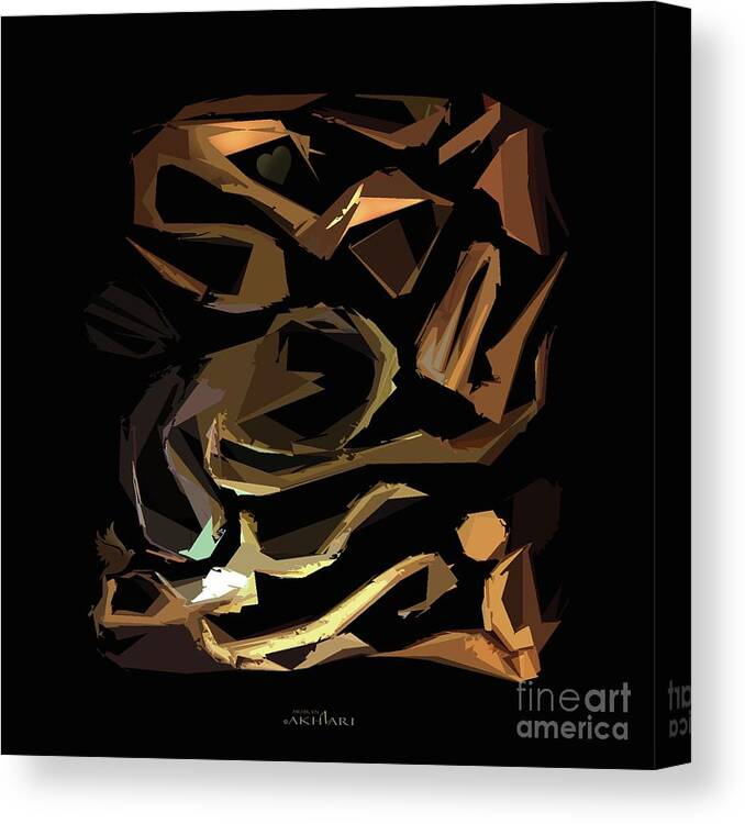 Life Canvas Print featuring the digital art This is your Life by Mehran Akhzari