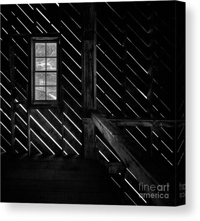 Colorado Canvas Print featuring the photograph Trapped In The Frisco Mill by Doug Sturgess