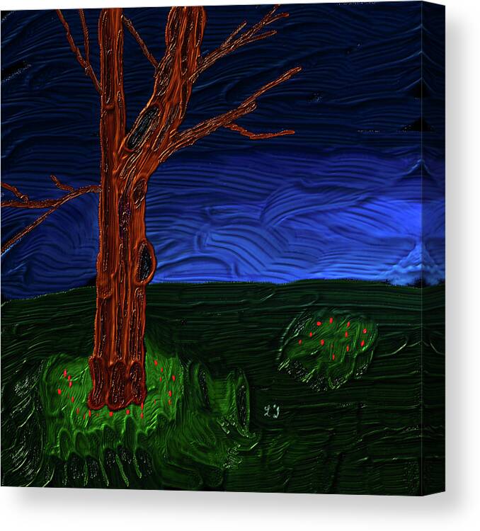 Tree Canvas Print featuring the photograph Tree #j3 by Leif Sohlman