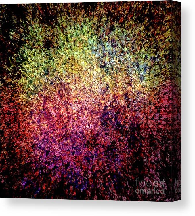 Color Canvas Print featuring the digital art Uncompromised by Neece Campione
