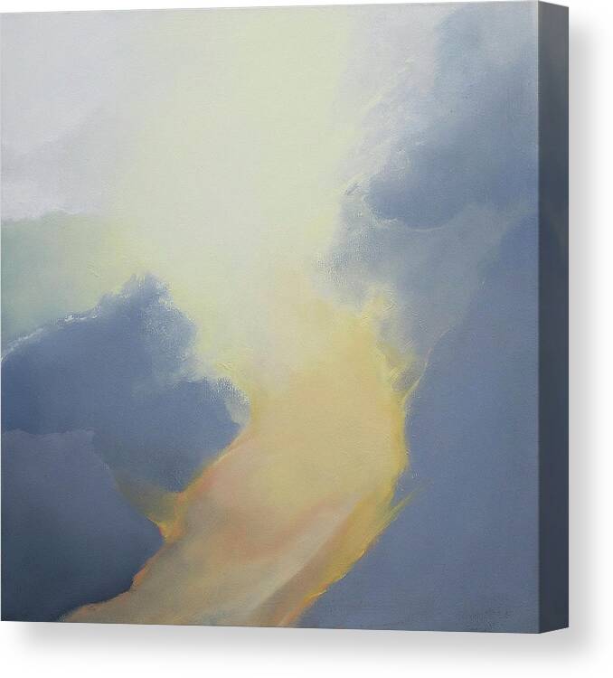 Vertical Cloud Canvas Print featuring the painting Uplift by Cap Pannell