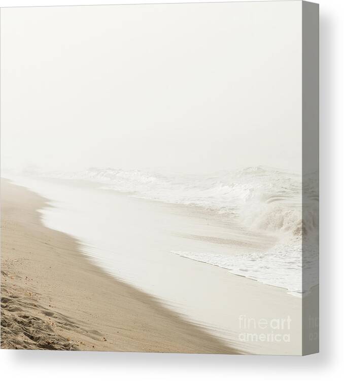 Beach Canvas Print featuring the photograph Vanishing by Ana V Ramirez