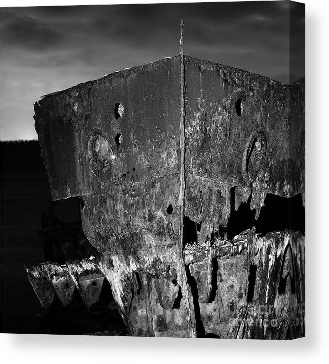 Gayundah Canvas Print featuring the photograph Wreck 2 by Russell Brown