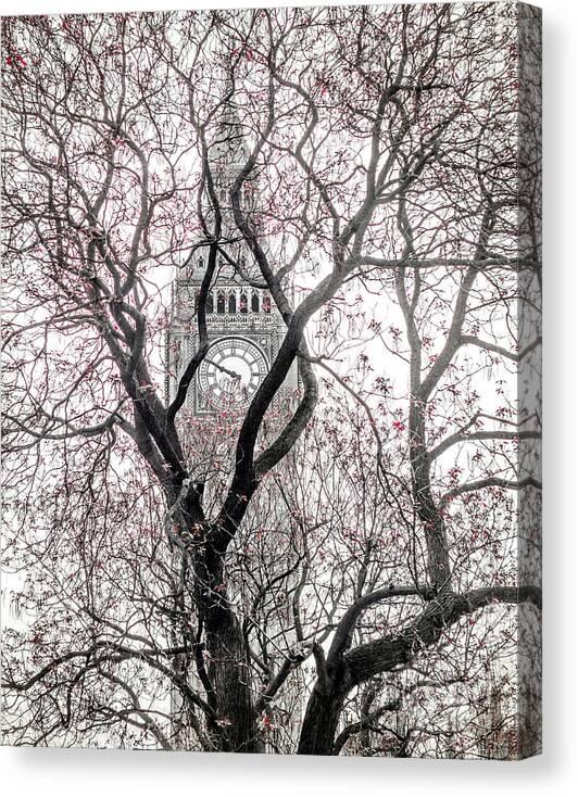 Big Ben Canvas Print featuring the photograph Big Ben from the Square by Stacey Granger