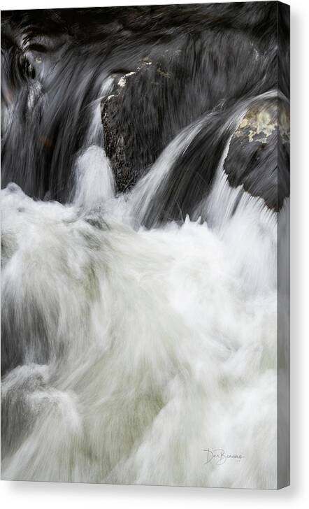 Great Smoky Mountains National Park Canvas Print featuring the photograph Tremont Dynamics #9055 by Dan Beauvais