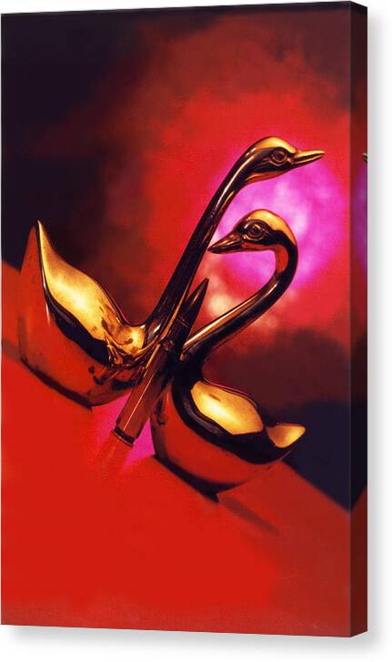 Brass Canvas Print featuring the photograph Blood Red Brass by Tom Baptist