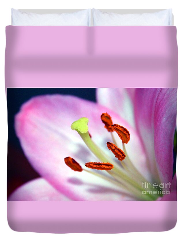 Flower Duvet Cover featuring the photograph 00302 Detail by Francisco Pulido