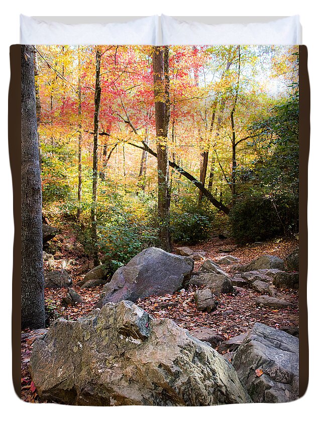 Autumn Duvet Cover featuring the photograph A Palette of Colors #2 by Parker Cunningham