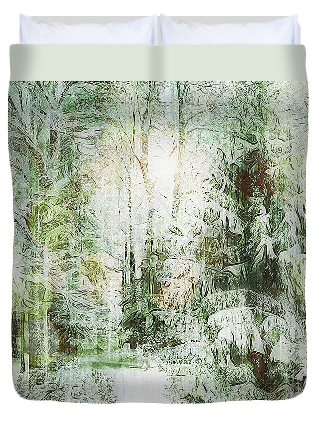 Nag004177 Duvet Cover featuring the photograph As The Sun Sets #1 by Edmund Nagele FRPS