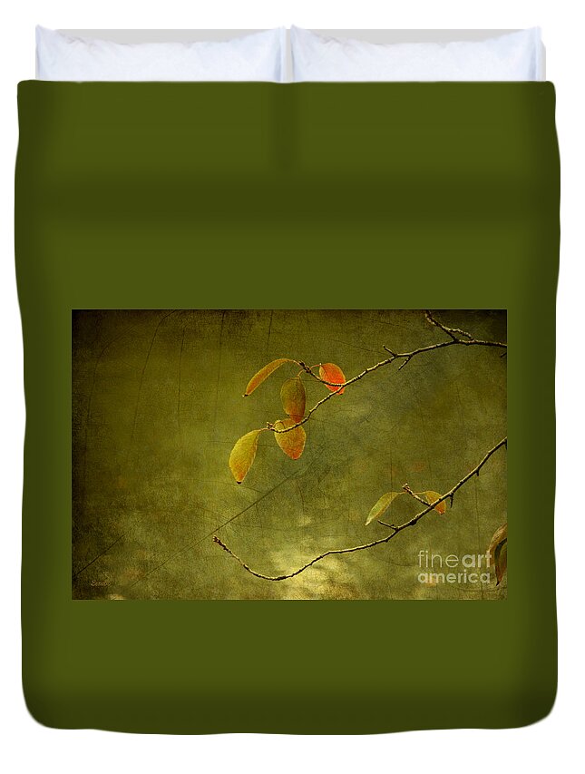 Autumn Duvet Cover featuring the photograph Autumn Colours #1 by Eena Bo