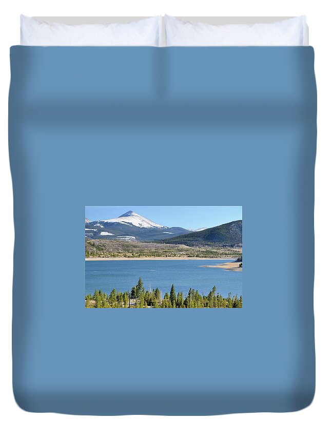 Scenics Duvet Cover featuring the photograph Colorado Landscape #1 by Rivernorthphotography