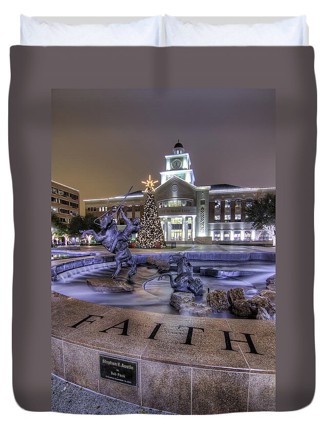 2011 Duvet Cover featuring the photograph Faith #1 by Tim Stanley